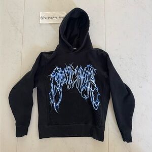 Revenge Black Lightning Logo Hoodie